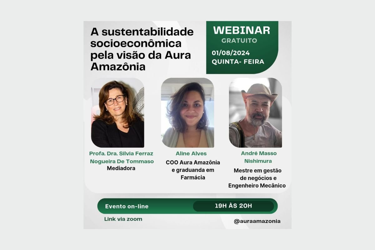 Webinar - Aura - Amazônia - Imagem - Divulgação