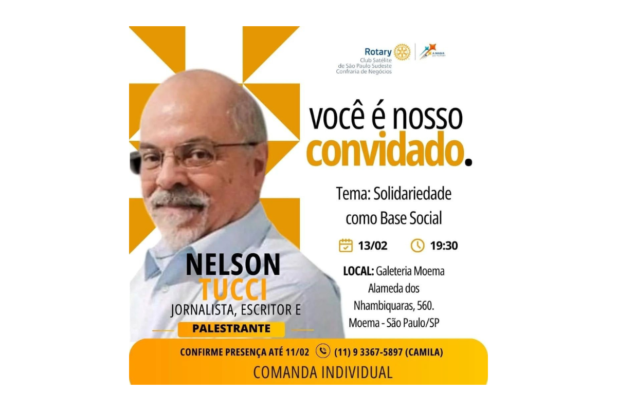 Nelson Tucci - Foto Divulgação